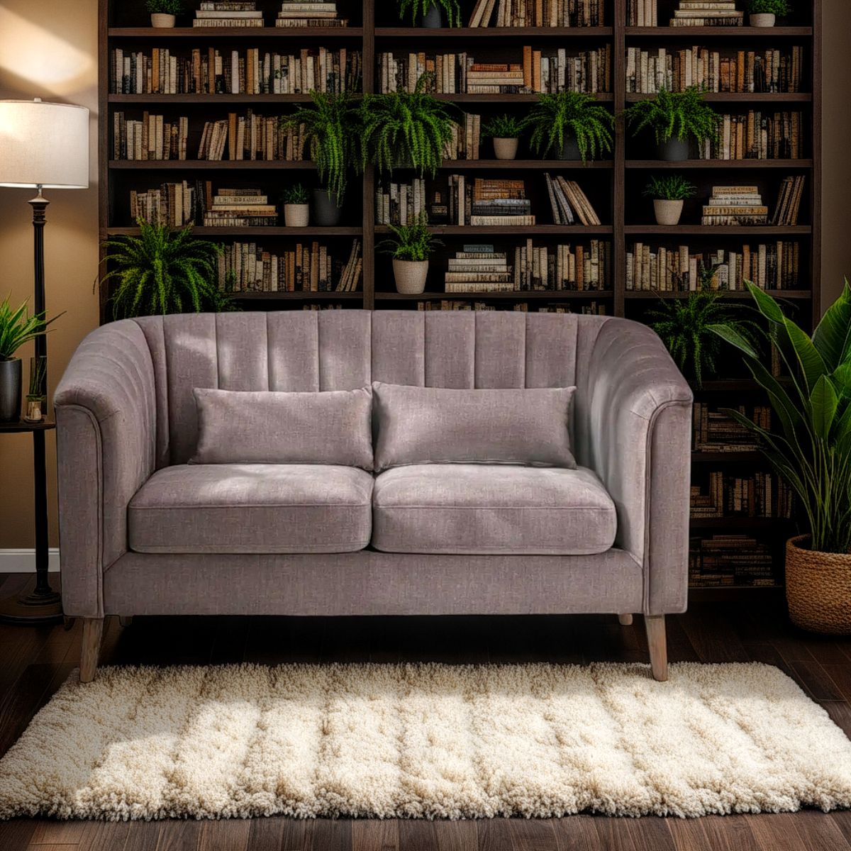 Madeline 2 Seater Tuxedo Sofa