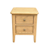 Maldon Oak Bedside Locker - 2