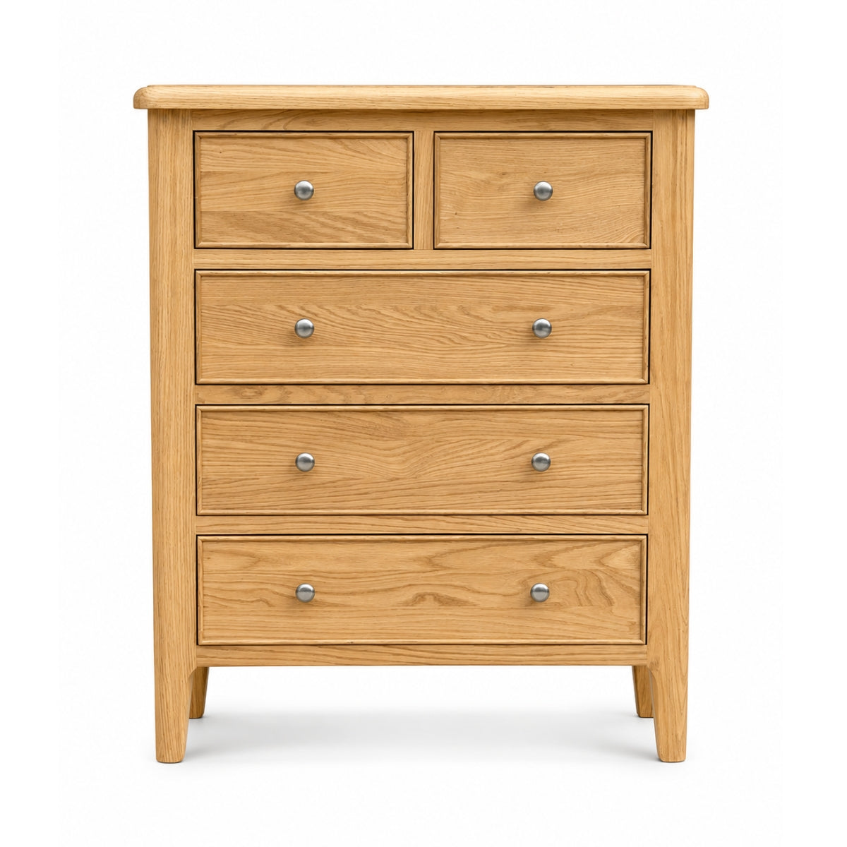 Maldon Oak 2 over 3 Chest of Drawers - 2