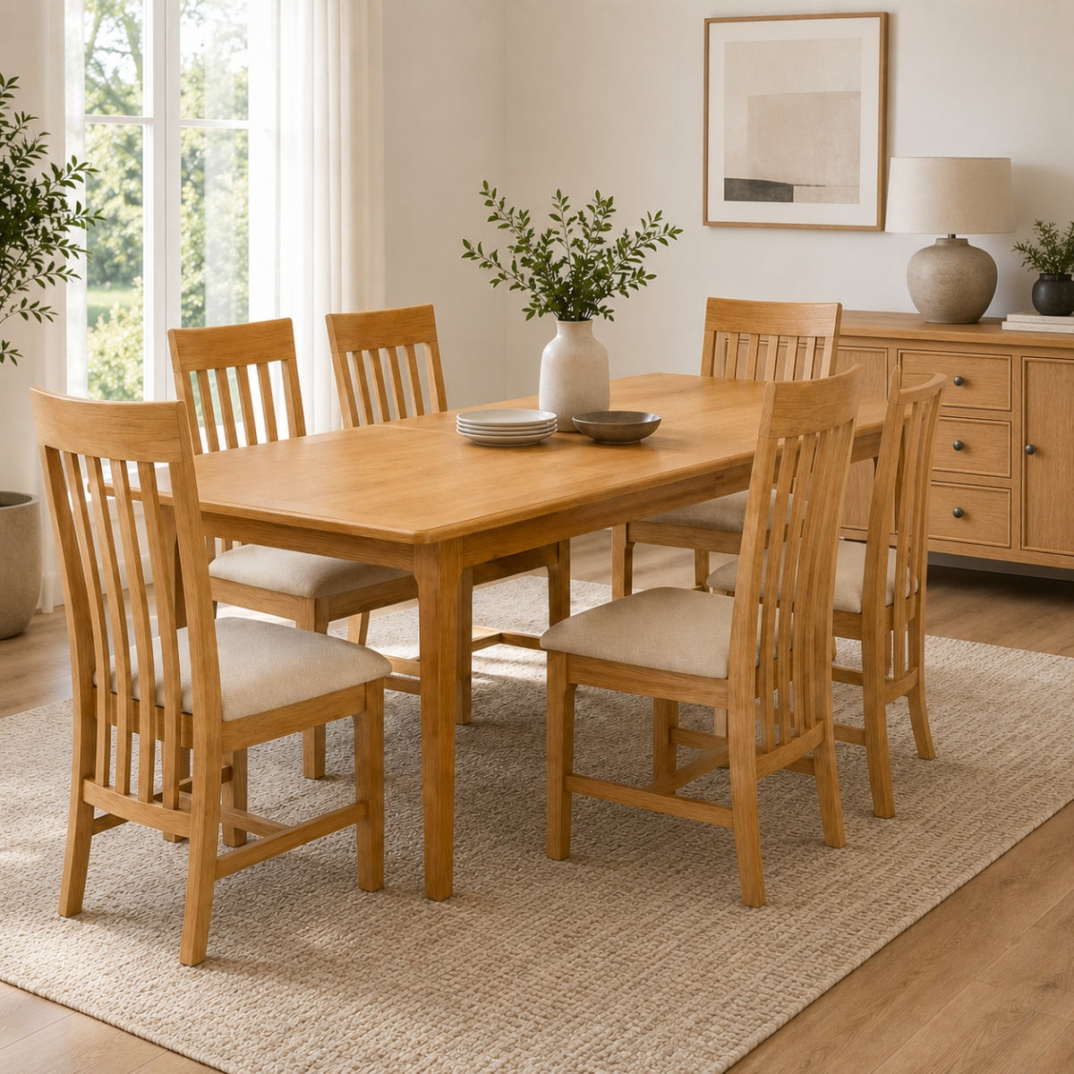 Maldon Dining Table & Chairs Lifestyle