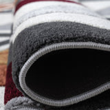 Mason Multi Tone Chevron Design Rug - 3