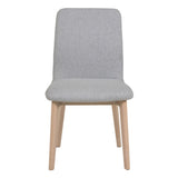 Megara Scandi Dining Chair Grey - 2