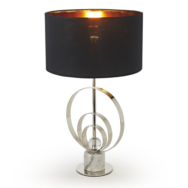 ModernBlack_ChromeTableLampwithMarbleBase-1