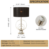 ModernBlack_ChromeTableLampwithMarbleBase-4