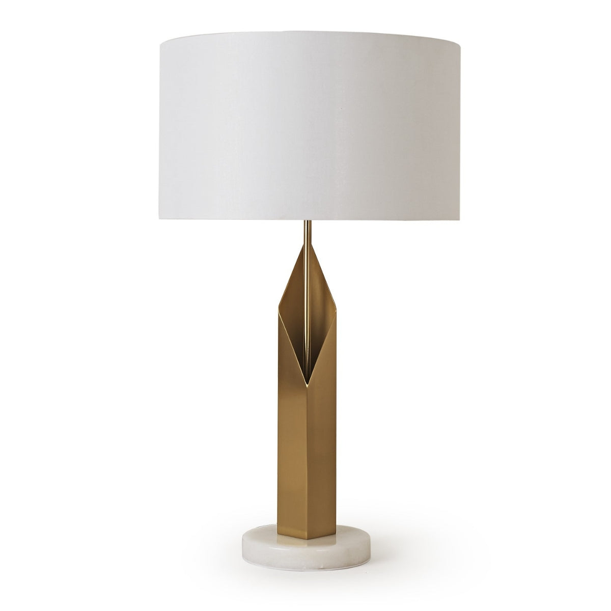 ModernGold_WhiteTableLampwithMarbleBase-2