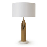 ModernGold_WhiteTableLampwithMarbleBase-2