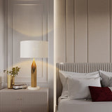 ModernGold_WhiteTableLampwithMarbleBase-9