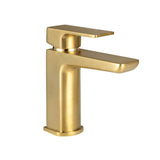Muro Brushed Brass Basin Mono Mixer - 1