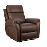 NathanBrownLeatherElectricReclinerArmchair-1