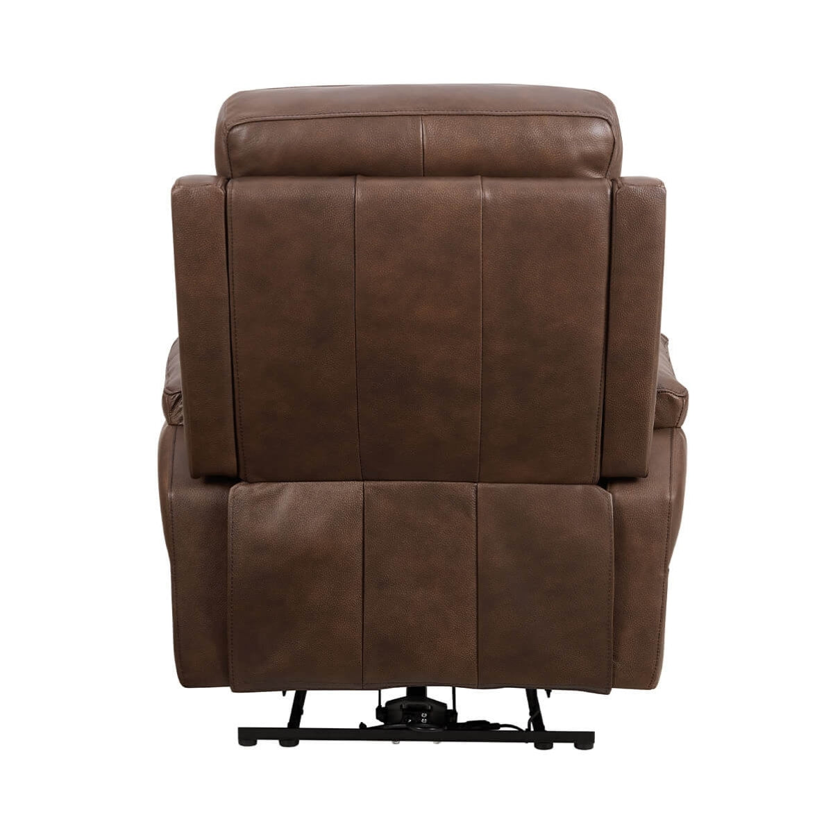 NathanBrownLeatherElectricReclinerArmchair-5