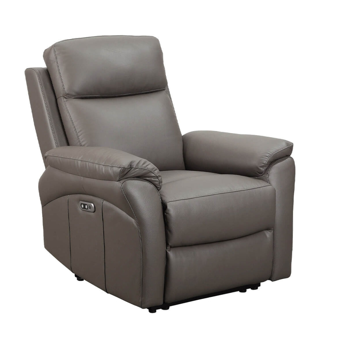 NathanTruffleLeatherElectricReclinerArmchair-1