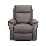 NathanTruffleLeatherElectricReclinerArmchair-2