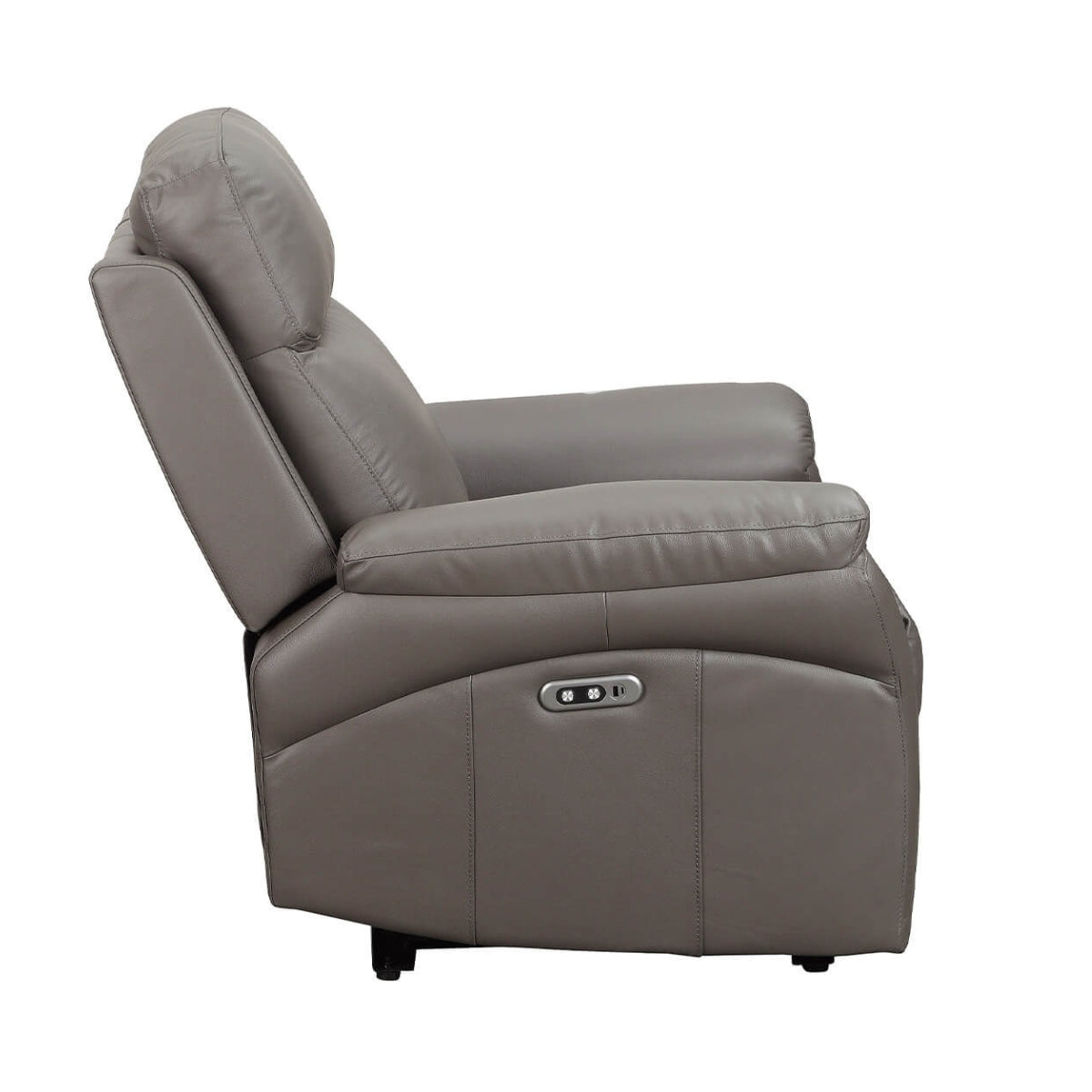 NathanTruffleLeatherElectricReclinerArmchair-3