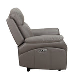 NathanTruffleLeatherElectricReclinerArmchair-3