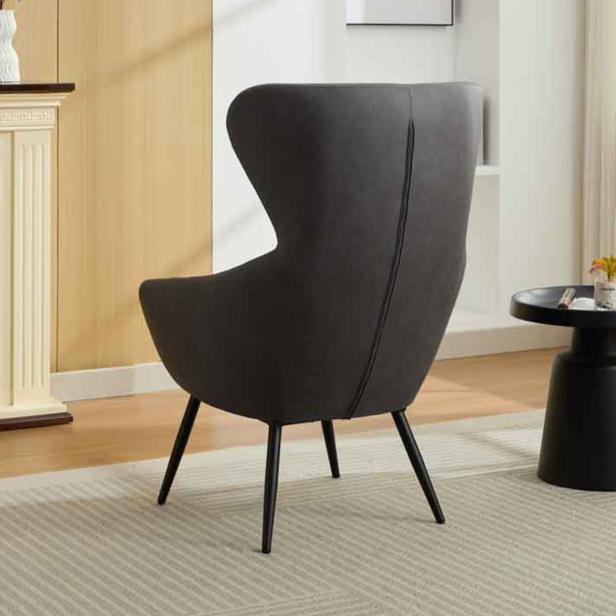 Nicolette Accent Chair Graphite - 3