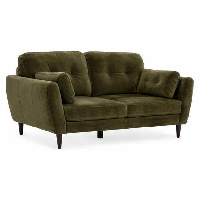 Pegasus Green Velvet 3 Seater Sofa