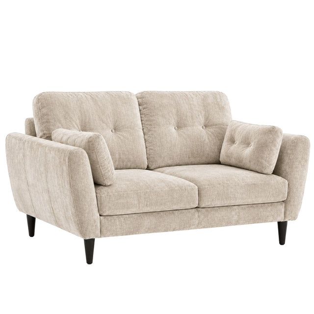 Pegasus beige fabric 2 seater sofa