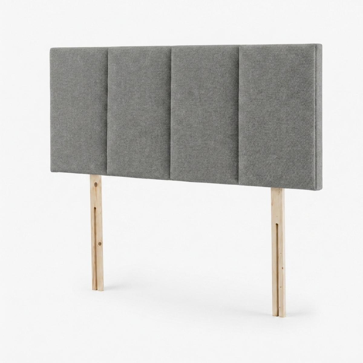 Ruby Grey Fabric Standard Height Headboard