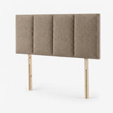 Ruby Light Brown Fabric Standard Height Headboard