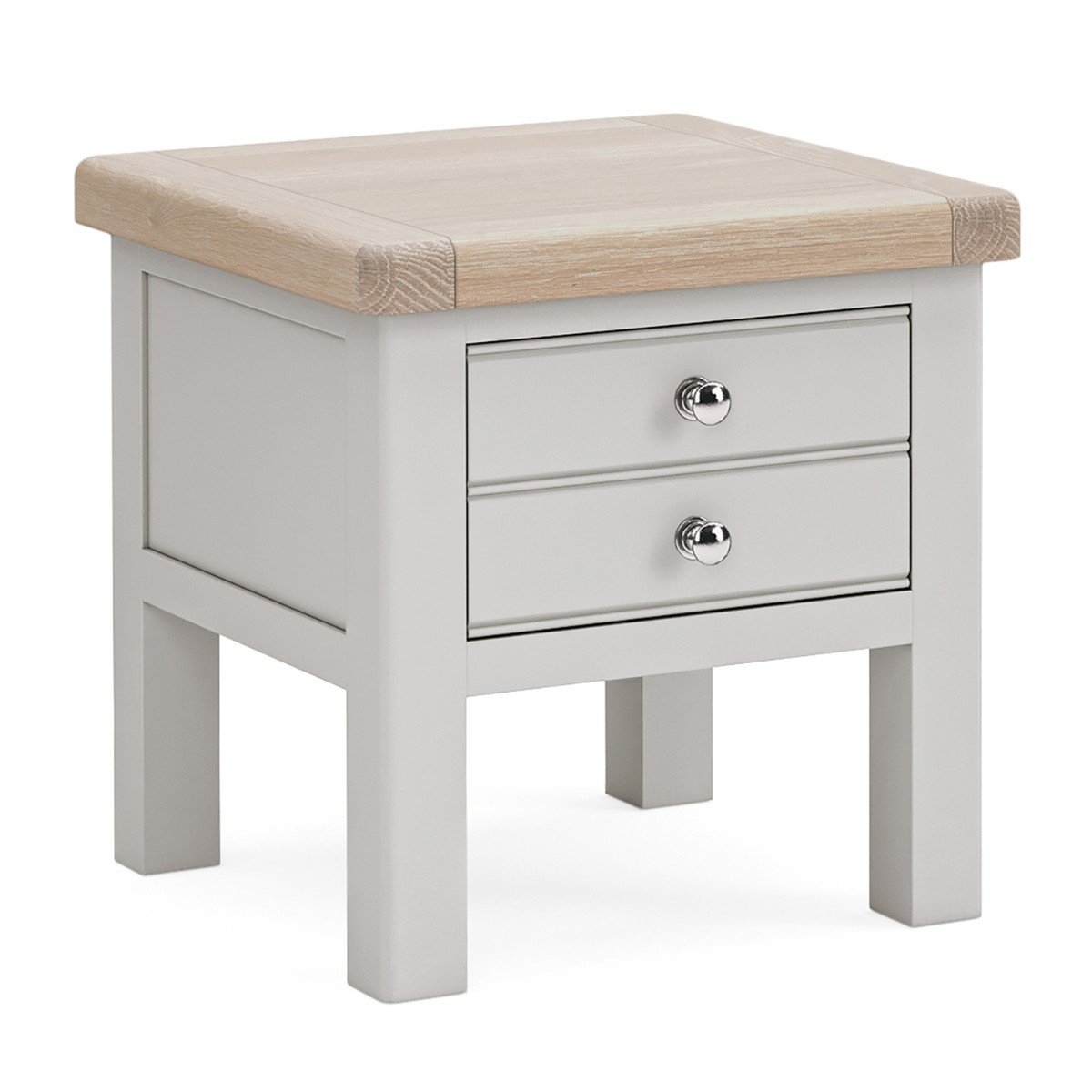 Santana Grey Oak Lamp Table - 1