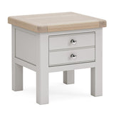 Santana Grey Oak Lamp Table - 1