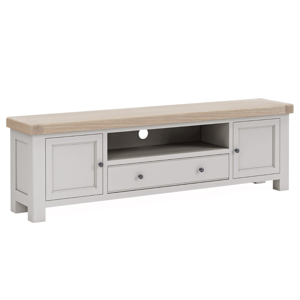 Santana Grey Oak TV Unit - 1
