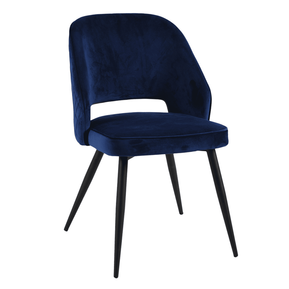 Santry Grey Velvet Dining Chair - 2