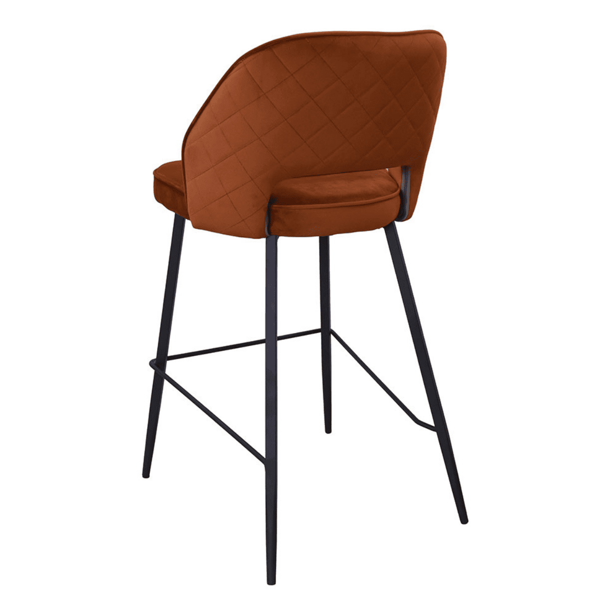 Santry Velvet Bar Stool - 6