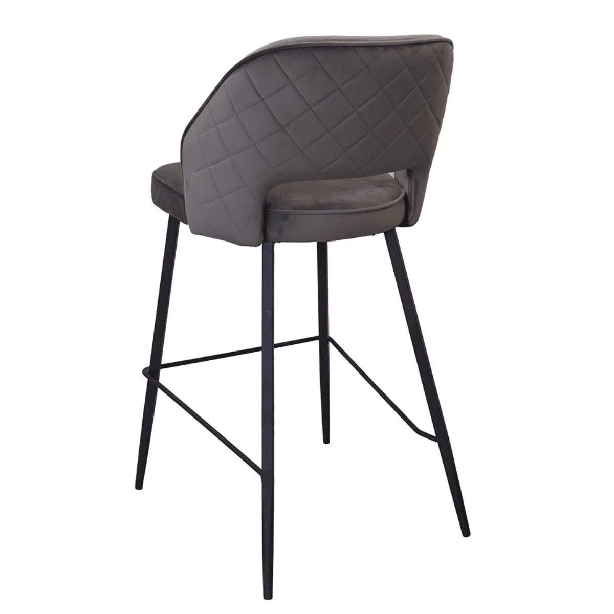 Santry Velvet Bar Stool - 7