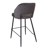 Santry Velvet Bar Stool - 7