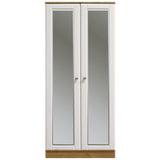 Ivory and Oak Modern Wardrobe