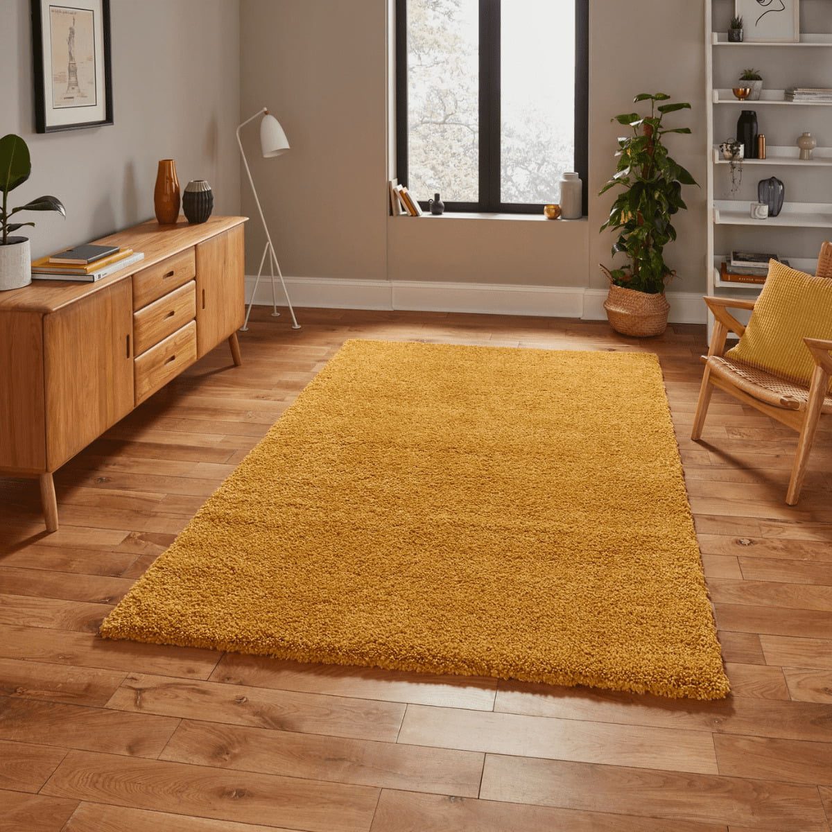 Sierra Solid Colour Shaggy Rug - 13
