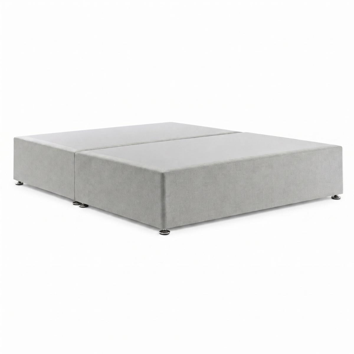 Desire Fabric Divan Base - Steel by Respa