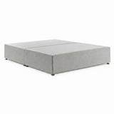 Desire Fabric Divan Base - Steel by Respa