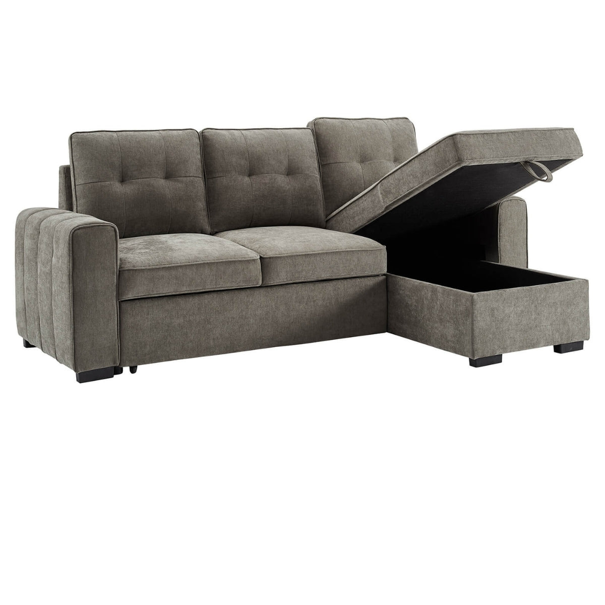 Terry Grey Corner Sofa - 2