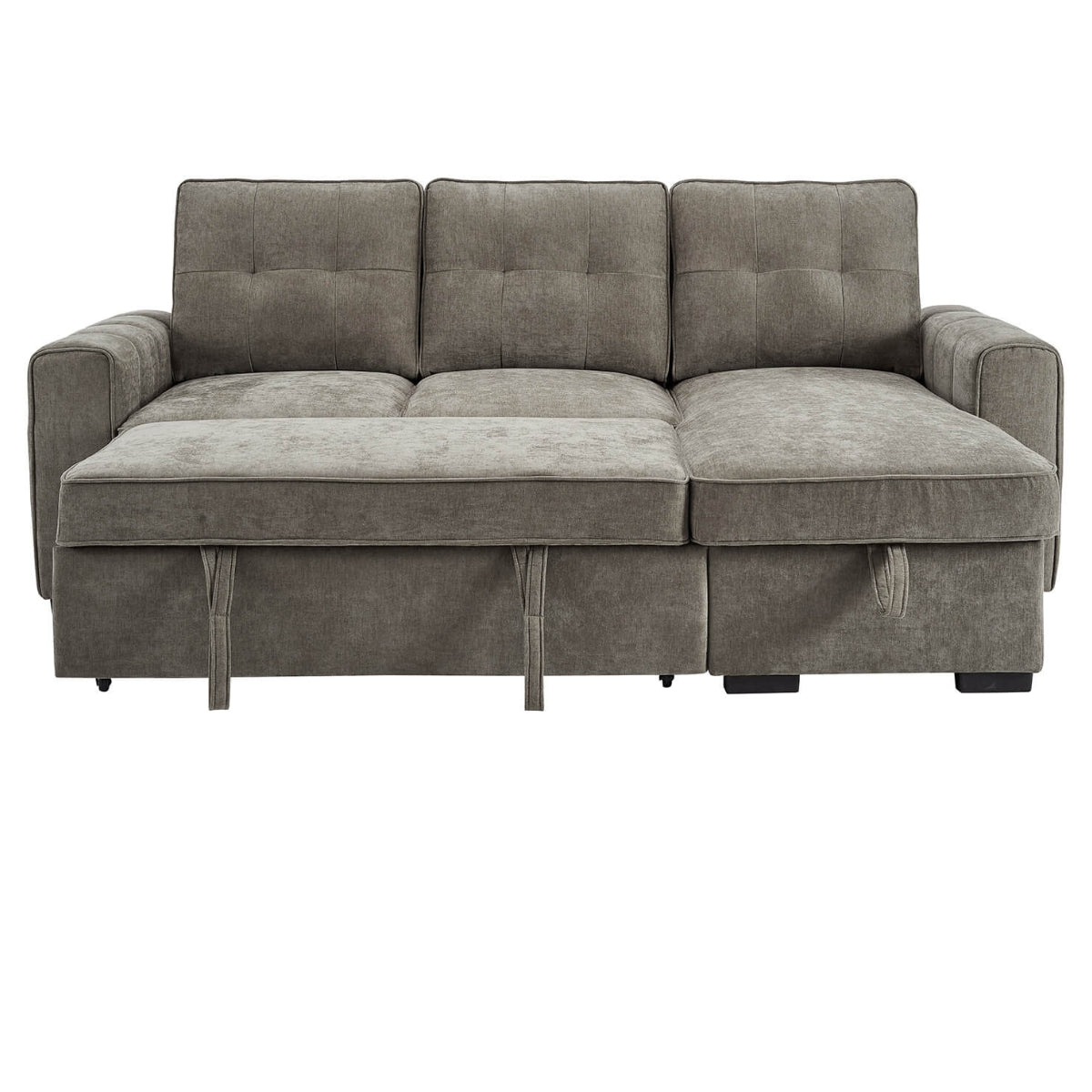 Terry Grey Corner Sofa - 4