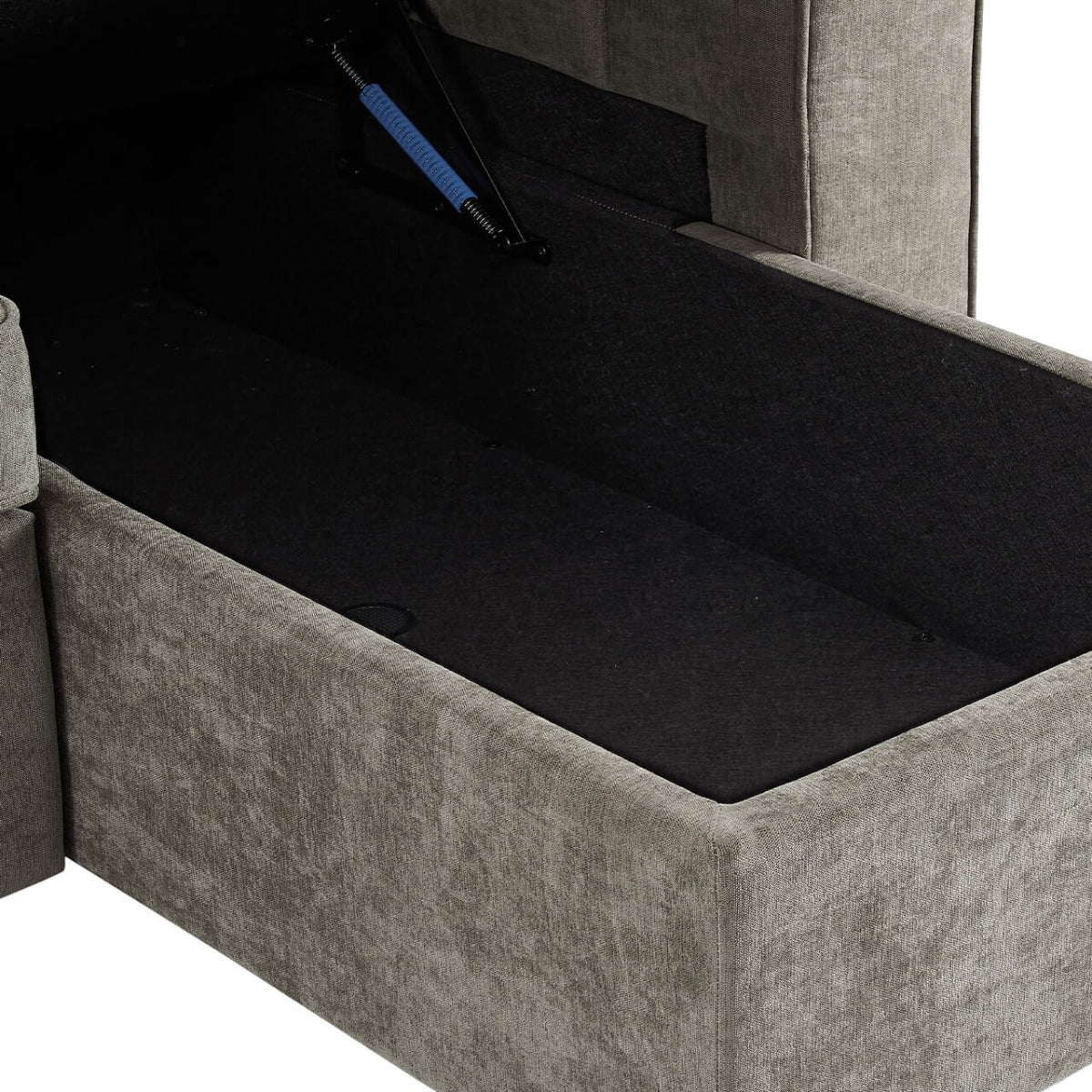 Terry Grey Corner Sofa - 8