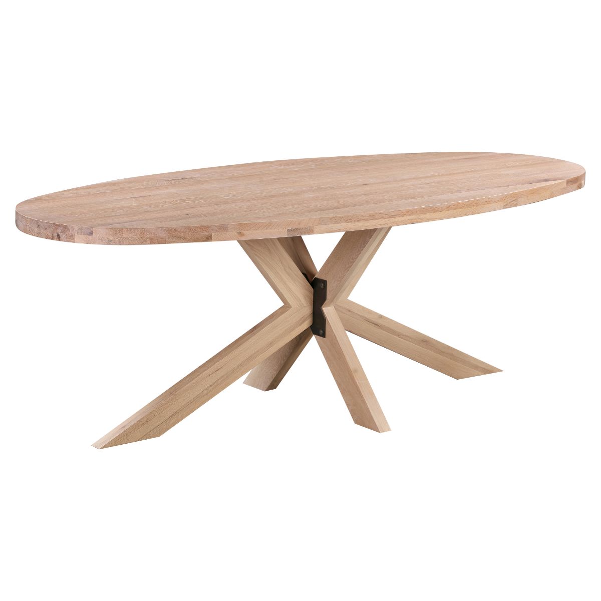 Tilman Oval Oak Dining Table