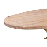 Tilman White Oval Dining Table 7