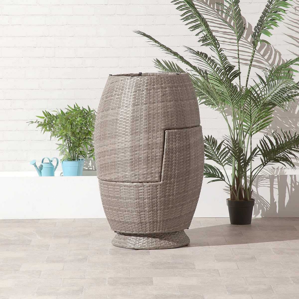 Trinidad Round Rattan Garden Bistro Set - 5
