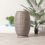 Trinidad Round Rattan Garden Bistro Set - 5