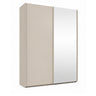 Trixie 2M slide robe with 1 solid door and 1 mirrored door