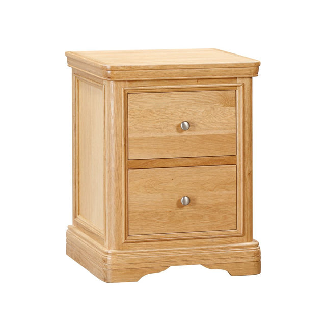 Vardon Oak Bedside Table 1