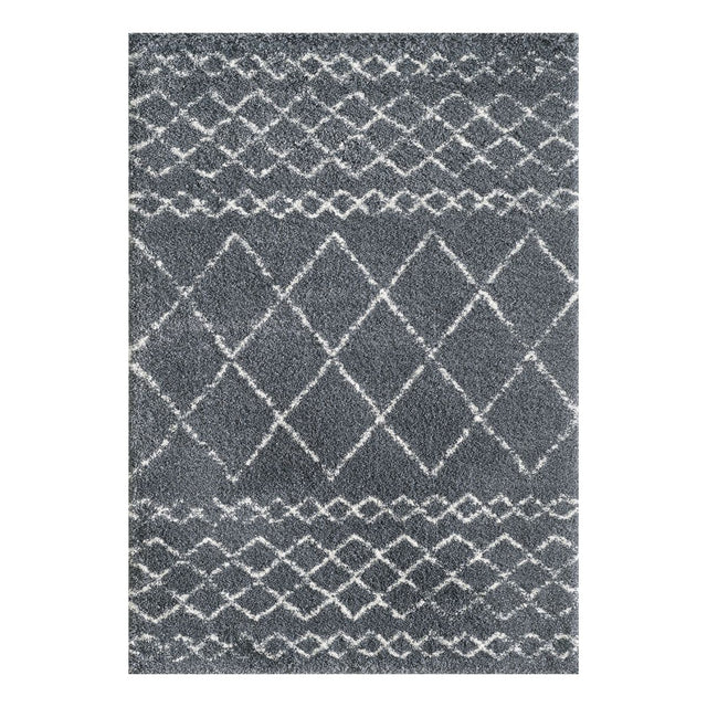 VeniceGreyDiamondPatternRug-1