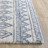 VeniceWhiteandBluePlushGeometricRug-3
