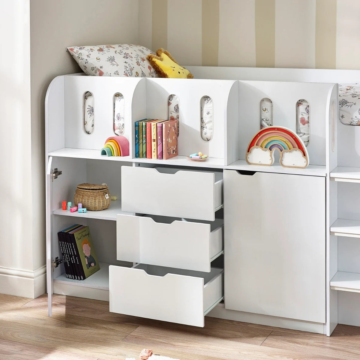 Venture White Mid Sleeper - 5