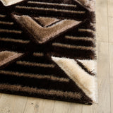 VenusBeigeandBrownAbstractRug-3