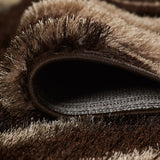 VenusBeigeandBrownAbstractRug-4