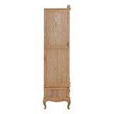 Versailles Oak 2 Door Wardrobe with Drawers - 4