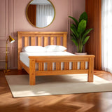 Wilma Natural Wood Bed Frame